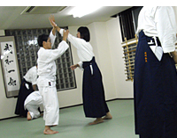 古武道の練習風景2